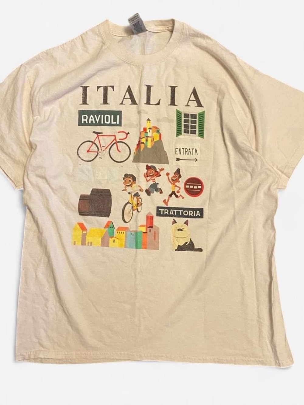 NWOT Rare Official Authentic Luca Disney Italia Shirt Size XL Italy Disneyland